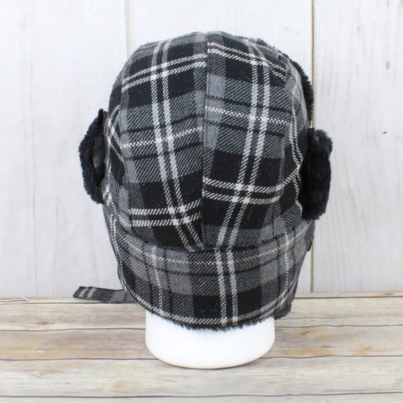 47 Accessories 47 Brand Boston Red Sox New Era Buffalo Plaid Faux Fur Lining Fitted Trapper